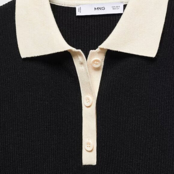 Mango Knitted Polo Neck Sweater - Picture 5 of 5